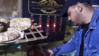 16 محضرًا مخالفة فى حملة رقابية على مخابز قرى بالغربية