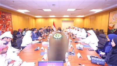 وزيرة التضامن تستقبل سفير دولة قطر بالقاهرة ووفدًا من المؤسسات الخيرية