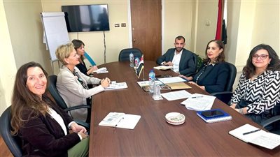 السفيرة نائلة جبر تستقبل سفيرة الاتحاد الأوروبي لبحث مكافحة ومنع الهجرة غير الشرعية