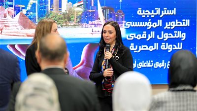 نائب وزير الاتصالات تستعرض استراتيجية الدولة للتطوير المؤسسي الرقمي