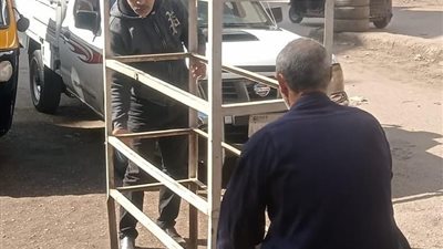 حملة مكبرة  لرفع الإشغالات بحي شبرا