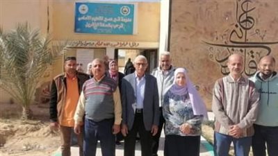 محافظ شمال سيناء يتفقد مدرسة قبر عمير