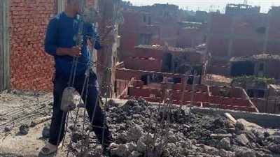 إزالة 15 حالة تعدٍ على الأراضي الزراعية بالشرقية 