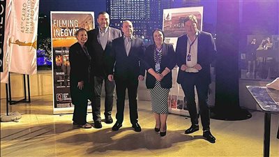 توقيع بروتوكول لتعزيز مكانة مصر كوجهة لتصوير الأفلام العالمية بمهرجان القاهرة السينمائي