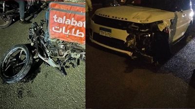 مواصلة التحقيقات في واقعة دهس عامل دليفري بسيارة ملك الشيف الشربيني
