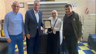 وكيل شباب ورياضة شمال سيناء يكرم طليعة مؤتمر المناخ الـ 29 