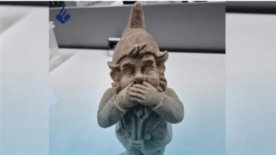 العثور على تمثال قزم مصنوع من مادة MDMA المخدرة في هولندا أثناء عملية مداهمة