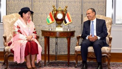وزير الخارجية يعقد جولة مشاورات سياسية مع نظيرته البوليفية
