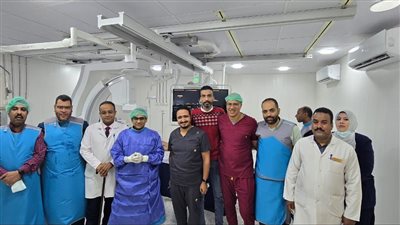 صحة سوهاج: إجراء 56 قسطرة قلبية بوحدة قسطرة طهطا العام