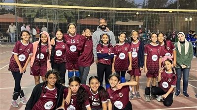ناشئات صيد الدقي تهزمن الترسانة ببطولة منطقة الجيزة لكرة الطائرة