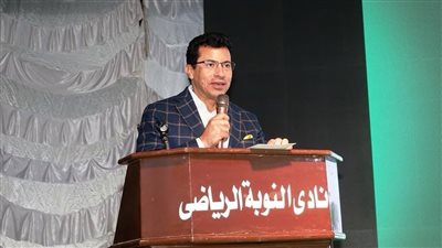 وزير الشباب والرياضة ومحافظ السويس يشاركان في مئوية نادي النوبة