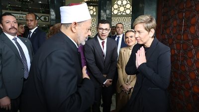 شيخ الأزهر وقرينة الرئيس الكولومبي يطالبان بموقف جاد تجاه الحد من صناعة الأسلحة