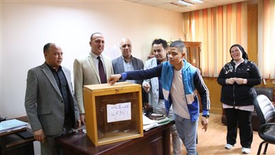 انطلاق المرحلة الأولى  لإنتخابات الإتحادات الطلابية فى جامعة الفيوم 