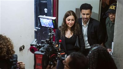 داود ومنة شلبي في السعودية للترويج لفيلم الهوى سلطان 