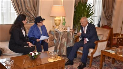 أبو الغيط يستقبل وزيرة خارجية دولة بوليفيا متعددة القوميات