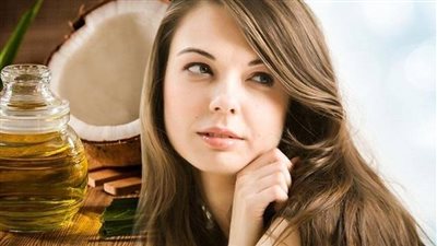 زيت جوز الهند| سر العناية بالشعر الجاف والمتقصف