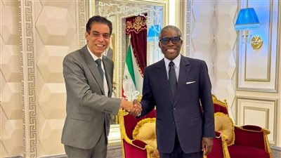 سفير مصر في مالابو يلتقي بنائب رئيس جمهورية غينيا الاستوائية