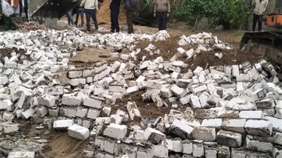 إزالة 24 حالة تعد على أملاك الدولة والأراضي الزراعية بالبحيرة