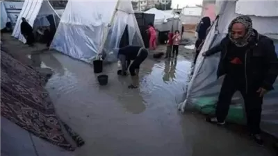 وزير خارجية الأردن: أكثر من نصف مليون فلسطيني بغزة سيعانون من الأمطار