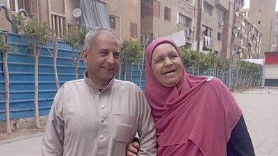 شاهد.. فرحة هستيرية لزوجين من المنوفية بعد فوزهما بقرعة الحج