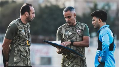 مران الزمالك.. جلسة خاصة بين جوميز وزيزو 