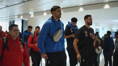 �رجال سلة الأهلي� يصل البحرين لخوض كأس السوبر وسط استقبال رسمي