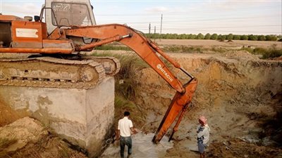 مياه القناة: إصلاح الخط الرئيسي المغذي لقرى شرق البحيرات