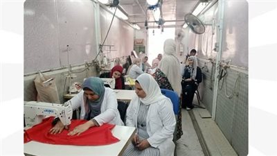 وزارة العمل تنظم برنامج تدريب مجاني للفتيات لتأهيلهن على التفصيل والخياطة بالقليوبية 