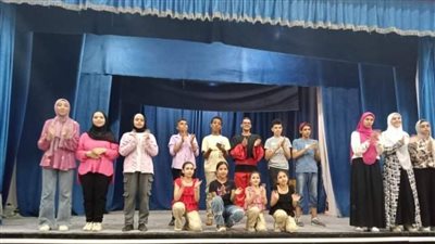 شرق الفيوم تتألق فى التربية المسرحية  