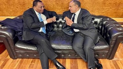 وزير الخارجية يلتقي مع وزير خارجية الكونجو على هامش زيارته إلى روما