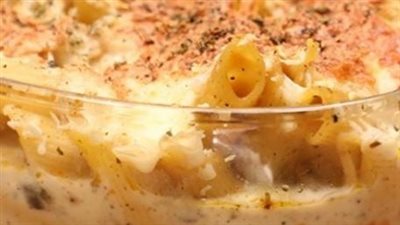 مكرونة بالبشاميل والخضار .. المقادير وطريقة التحضير