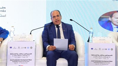 رئيس الجامعة البريطانية في مصر يشارك في فعاليات الأسبوع العربي للتنمية المستدامة