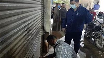  تحرير 139 مخالفة لمحلات لم تلتزم بقرار الغلق