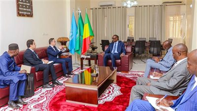 سفير جمهورية مصر العربية يلتقي وزير الخارجية المالي