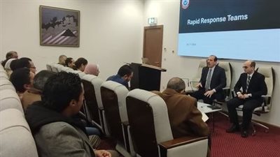 نائب وزير الصحة يعقد اجتماعا ً لمناقشة مستجدات تأهيل ورفع كفاءة فرق الاستجابة السريعة