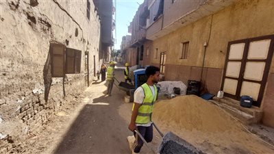 احلال وتجديد شبكات مياه الشرب للمناطق المحرومة بجهينة الشرقية بسوهاج 