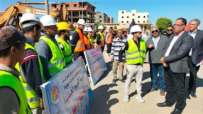 رئيسا جهازي الفيوم الجديدة وبدر يتفقدان معدات وسيارات الطوارئ لمجابهة الأزمات في الشتاء