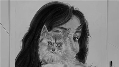 آلاء أمجد حسبو.. موهبة فنية تبرز في المعهد العالي للإعلام 