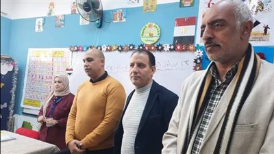 وكيل تعليم الإسماعيلية يتفقد مدارس إدارة جنوب 