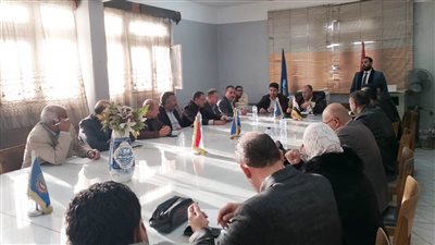 زراعة البحيرة تناقش آلية الحصول على تراخيص المبانى
