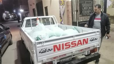 محافظ المنوفية: ضبط 17 طن دقيق فاخر ونخالة مجهولة المصدر بأشمون