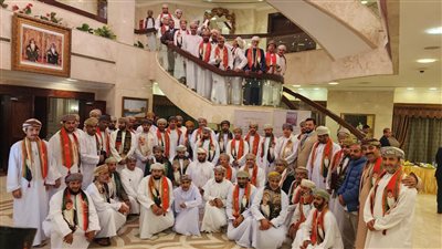 السفير العماني يرعى احتفالية صالون أحمد بن ماجد الثقافي 