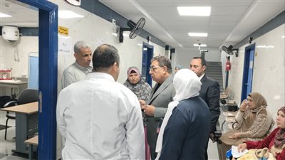 محافظ الدقهلية يتفقد الوحدة الصحية بكفر الجنينة