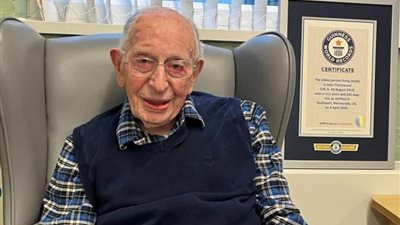  وفاة أكبر رجل معمر في العالم عن 112 عامًا