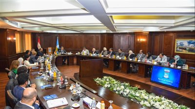 محافظ الإسكندرية يستقبل وفدًا من الاتحاد الأوروبي والوكالة الألمانية للتعاون الدولي