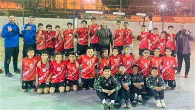 يد الإعلاميين يتصدر مجموعته في دوري اليد للناشئين