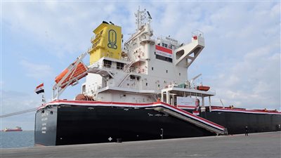 بحضور رئيس الوزراء.. رفع العلم المصري على السفينة وادي العريش بميناء دمياط