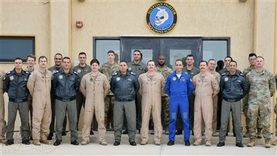 القوات الجوية المصرية والأمريكية تنفذان تدريباً جوياً مشتركاً بإحدى القواعد الجوية المصرية 