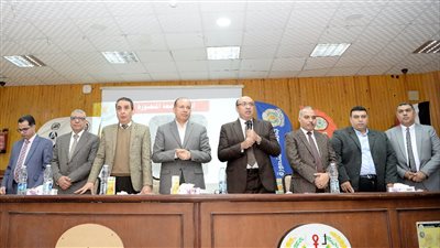 رئيس جامعة المنصورة يشهد إعلان نتائج اتحاد طلاب جامعة المنصورة