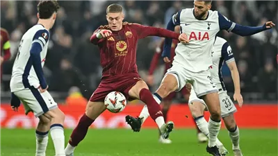 التعادل يحسم مباراة توتنهام وروما في الدوري الأوروبي